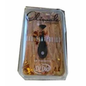 Di dio filetti di alici del mar cantabrico in olio di semi di girasole con peperoncino 70 g