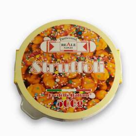 Reale struffoli artigianali fritti con miele 500 gr