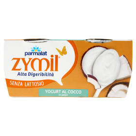 ZYMIL Alta Digeribilità Senza Lattosio Yogurt al Cocco in pezzi 2 x 125 g