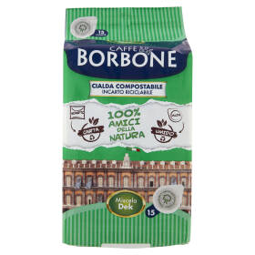 Caffè Borbone Miscela Decisa Cialde Compostabili 50 x 7,2 g