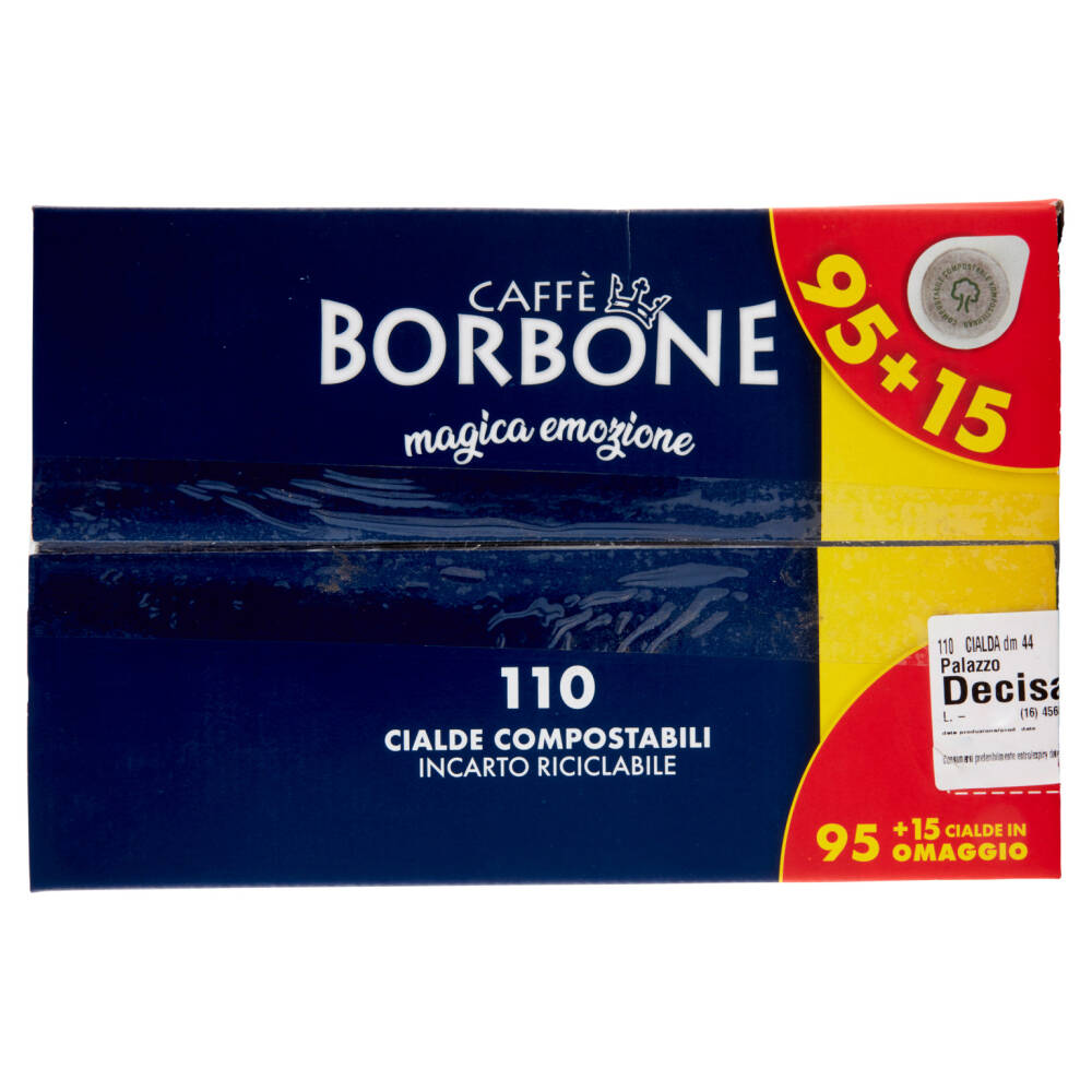 Borbone Caffè miscela nobile 15 cialde Spesa online da Palermo