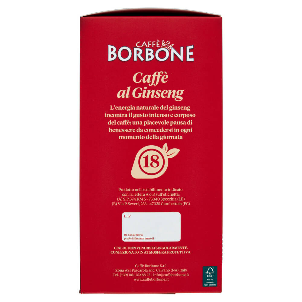 Caffè Borbone Caffè al Ginseng - L'Emporio del Caffè