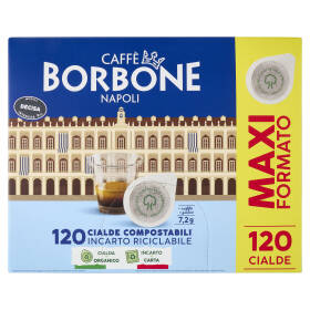 Caffè Borbone Miscela Decisa Cialde Compostabili* 120 x 7,2 g