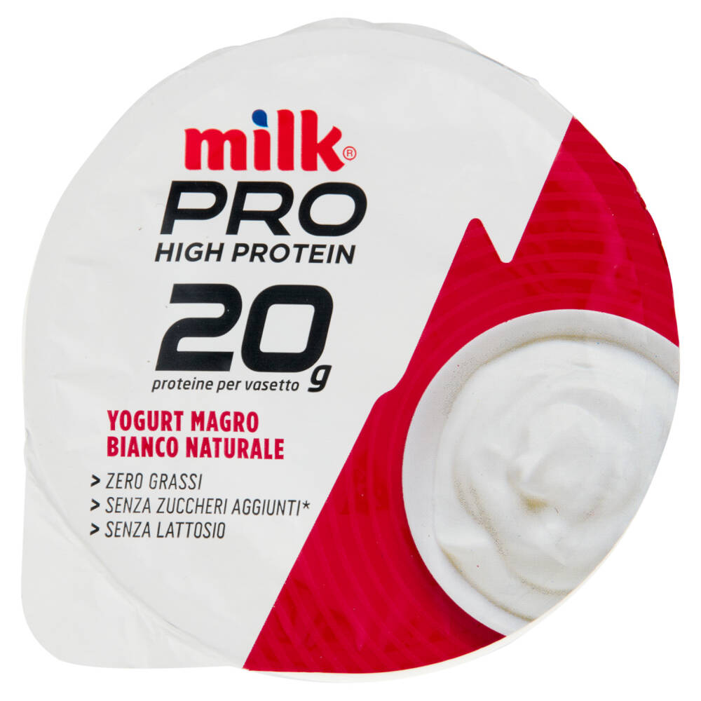 Milk PRO Yogurt Magro Bianco Naturale 180g