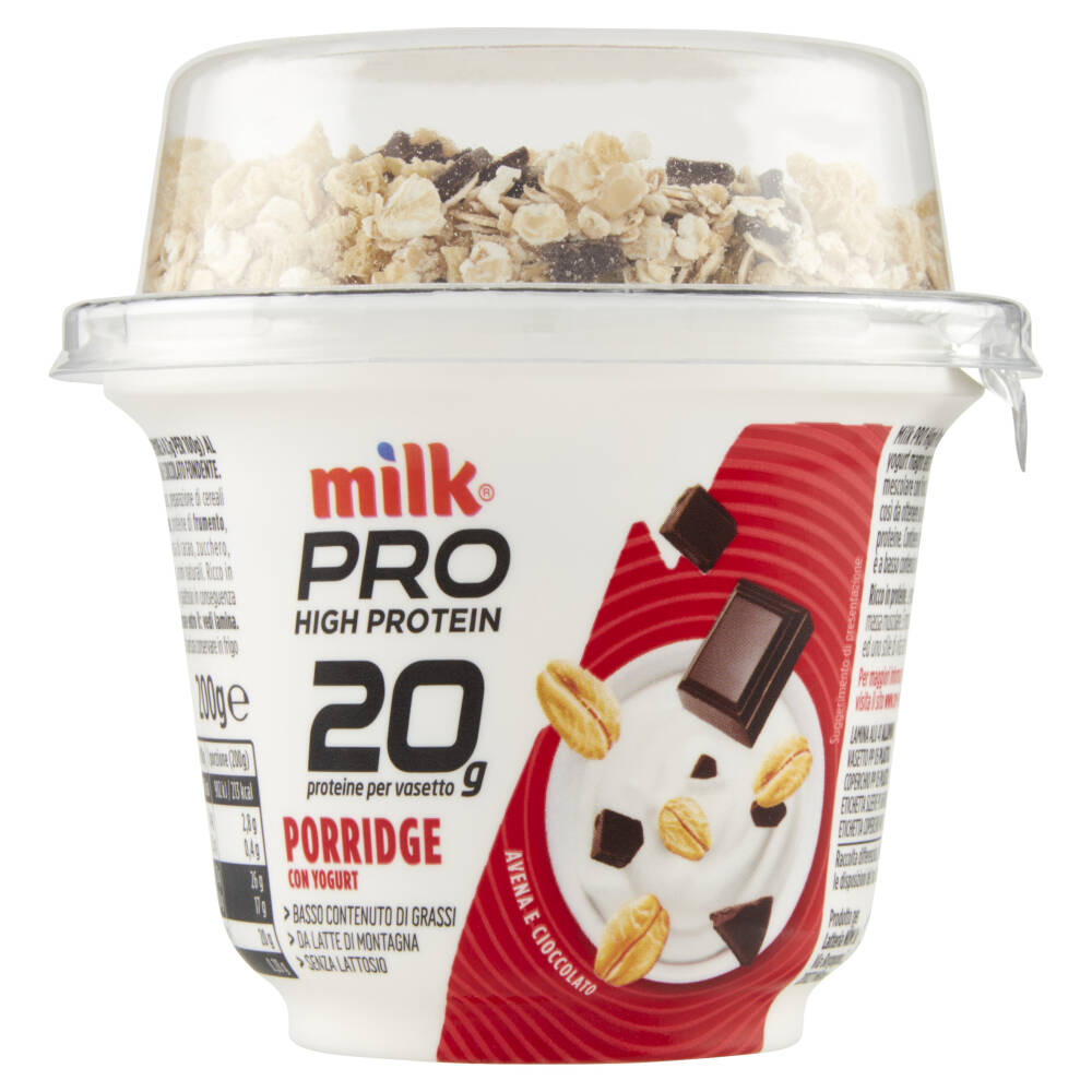 NÄTOO Porridge Proteico - Zero Zuccheri - 36% di Proteine - Porridge  Istantaneo a basso indice glicemico - Ideale per la colazione proteica -  600g al Gusto: Cioccolato : : Alimentari e cura della casa