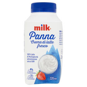 Milk Panna Crema di latte fresco 220 ml