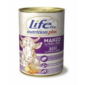 Life dog manzo a pezzettoni con patate e carote 400 g
