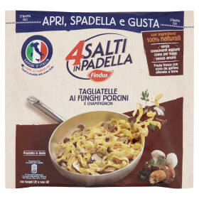 4 Salti in Padella Findus Tagliatelle ai funghi porcini e champignon 550 g