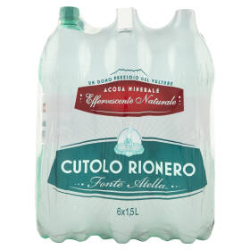 Cutolo Rionero acqua minerale effervescente naturale 6x1,5l