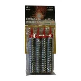 Candeline scintillanti flambe' 4 pezzi