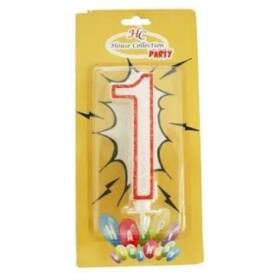 Candelina gigante numero 1