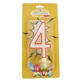 Candelina gigante numero 4