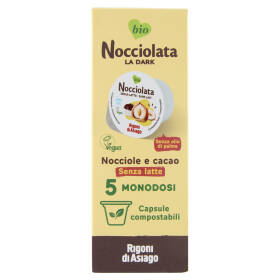 Rigoni di Asiago Noccolata la Dark Senza Latte bio 5 x 20 g