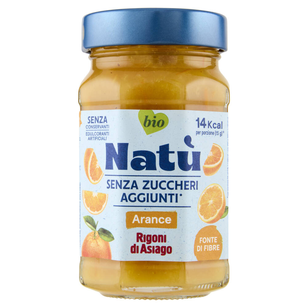 Asiago Rigoni Rigoni di Asiago Natù Senza Zuccheri Aggiunti° Arance bio 240 g ...