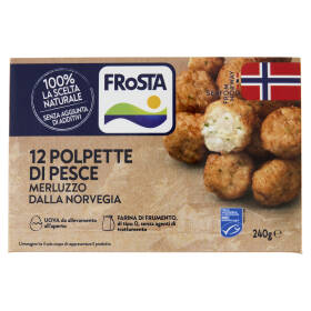 FRoSTA 12 Polpette di Pesce Merluzzo dalla Norvegia 240 g