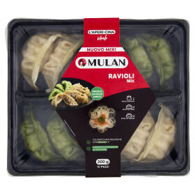 Mulan Ravioli Mix 10 Pezzi 200 g