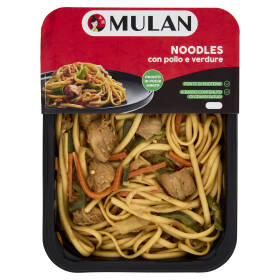 Mulan Noodles con pollo e verdure 200 g