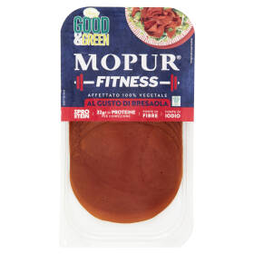 Good & Green Mopur Fitness Affettato 100% Vegetale al Gusto di Bresaola  90 g