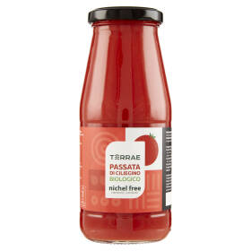 Terrae Passata di Ciliegino nichel free Biologica 420 g