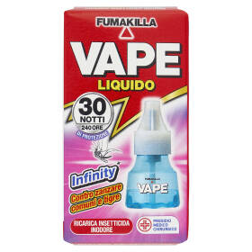 Vape Liquido Infinity Ricarica Insetticida Inodore 15 ml
