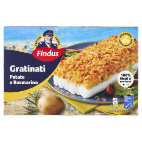 Capitan Findus I Gratinati Merluzzo con Patate e Rosmarino 380 g