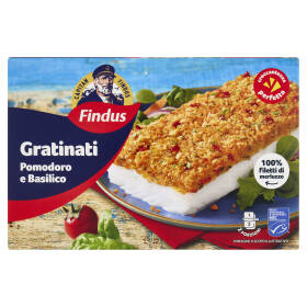 Capitan Findus I Gratinati Merluzzo con Pomodoro e Basilico 380 g