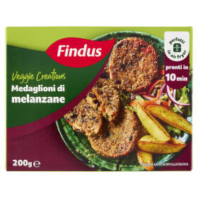 Findus Veggie Creations Medaglioni di Melanzane 200 g