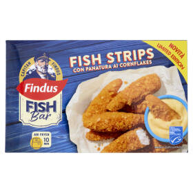 Capitan Findus Fish Bar Fish Strips con panatura ai conflakes 256 g