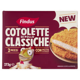Findus Cotolette di Pollo Classiche 273 g
