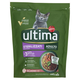 ultima Cat Sterilizzati Adulto 1-10 Anni con Salmone 440 g