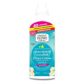 Sweet home ammorbidente igienizzante concentrato fresco cotone 40 lavaggi 1 lt