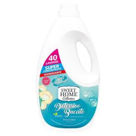 Sweet home detersivo igienizzante per bucato super concentrato fresco cotone 40 lavaggi 2 lt