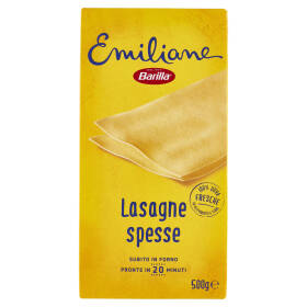 Barilla Emiliane Lasagne Pasta all'Uovo 500g