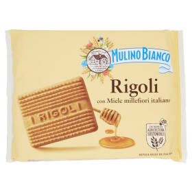 Mulino Bianco Rigoli Biscotti con Miele Millefiori Italiano 800g