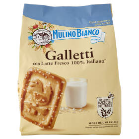 Mulino Bianco Galletti Biscotti con Latte Fresco 100% Italiano 800g