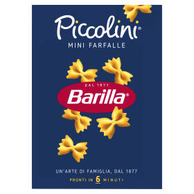 Barilla Pasta Piccolini Mini Farfalle 500g
