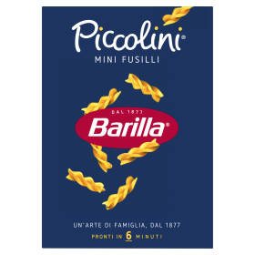 Barilla Pasta Piccolini Mini Fusilli 500g