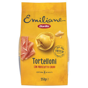 Barilla Emiliane Tortelloni con Prosciutto Crudo e Parmigiano Reggiano 250 g