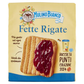 Mulino Bianco Fette Biscottate Rigate 315g