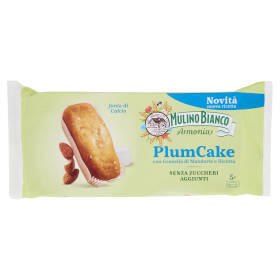 Mulino Bianco Armonia PlumCake Ricotta e Mandorle 5 pezzi 155 g