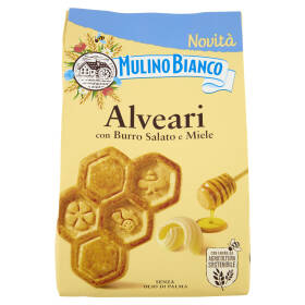 Mulino Bianco Alveari Biscotti con Burro Salato e Miele 300g