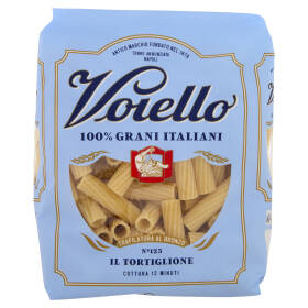 Voiello Pasta Il Tortiglione N°125 grano Aureo 100% italiano Trafilata bronzo 500g