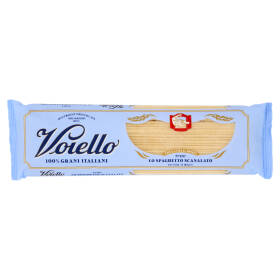 Voiello Pasta Lo Spaghetto Scanalato N°107 Grani 100% Italiani Trafilata Bronzo 500g