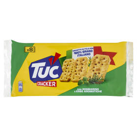 Tuc Cracker con Rosmarino e Erbe Aromatiche - 250 g