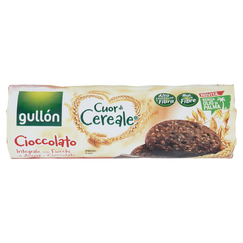 Gran Cereale Biscotti Gran Cereale Pepite di Cioccolato e Fiocchi di Ceci e  Mais Tubo 270 g