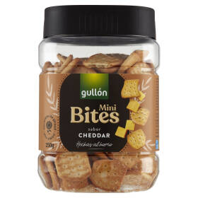 Gullón Mini Bites sabor Cheddar 250 g