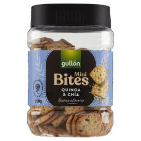 Gullón Mini Bites Quinoa & Chía 250 g