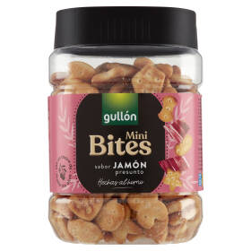 Gullón Mini Bites sabor Jamón presunto 250 g