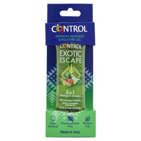 Control Exotic Escape 2 in 1 massage & pleasure Gel massaggio idratante 200 ml