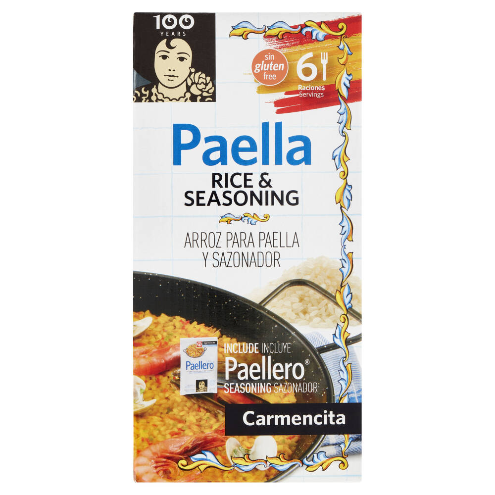 Condimento / Sapori per Paella Classica. Marca Carmencita. Confezione –